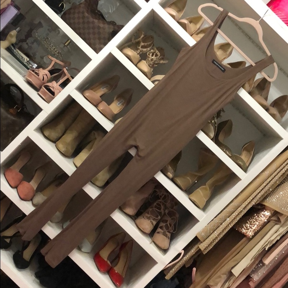 Jumpsuit taupe/brown